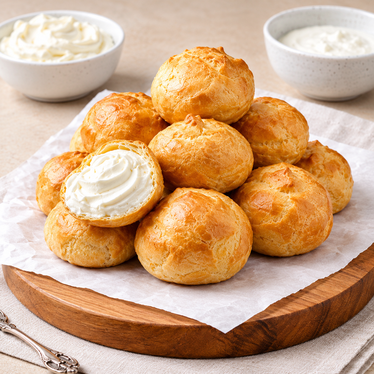 Profiteroles (6 stuks)