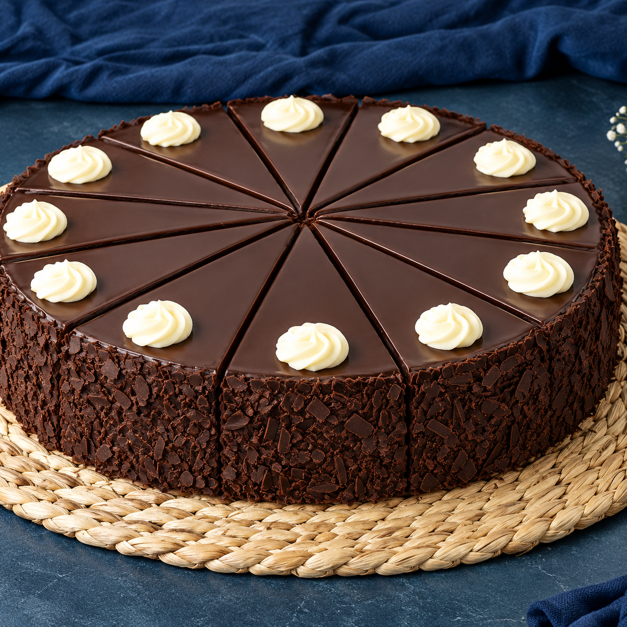 Chocolade Fudge Taart